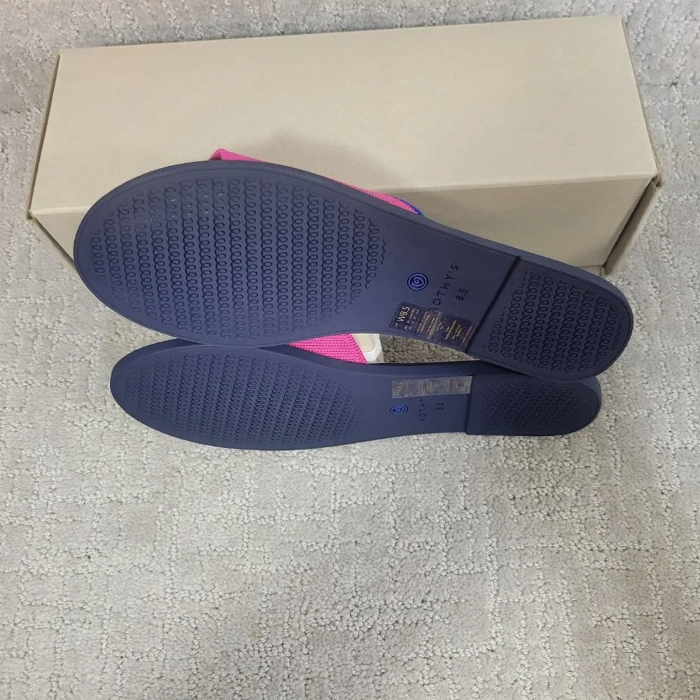 Rothy's The Slide Lotus Flat Sandals Women's Size US 7.5, 8.5, 9, 9.5,10